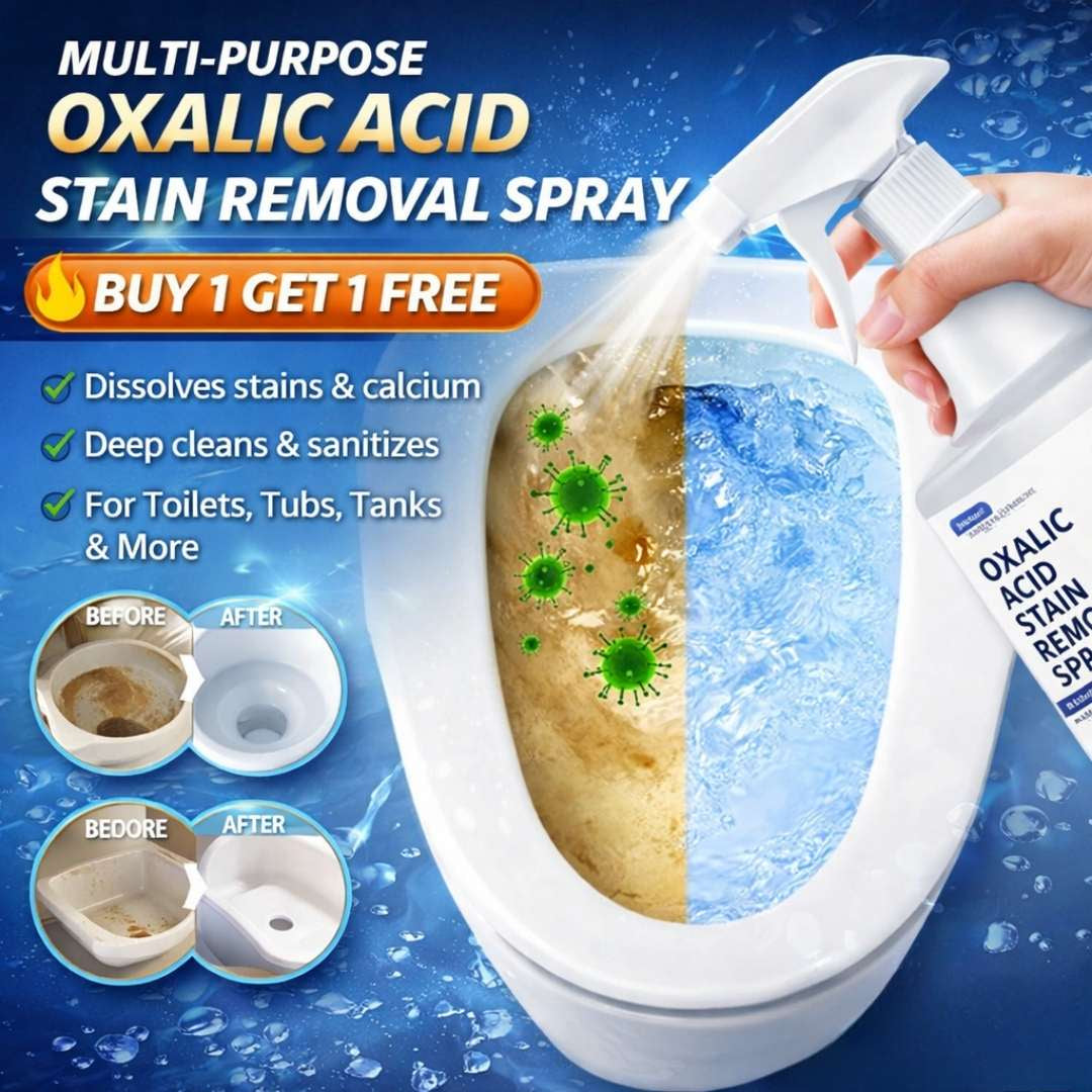 Powerful Oxalic Acid Cleaner bottle (Buy 1 Get 1 Free)