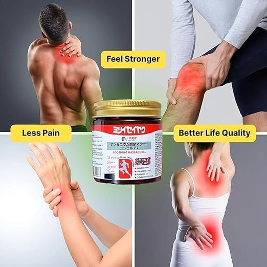 Japanese Pain Relief Massage Gel Buy 1 Get 1 Free